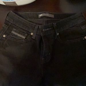 New , skinny jeans black size 4m